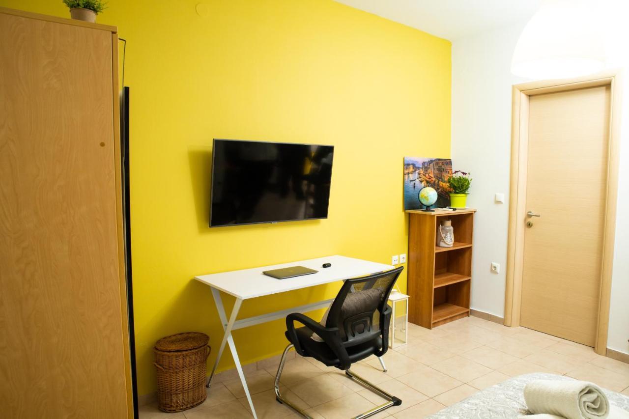 Warm Studio Apartment In Heraklion Zewnętrze zdjęcie